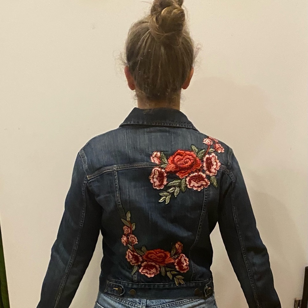 Starling Jackets Reworked Embroidered Denim Jacket - Picture 14 of 14